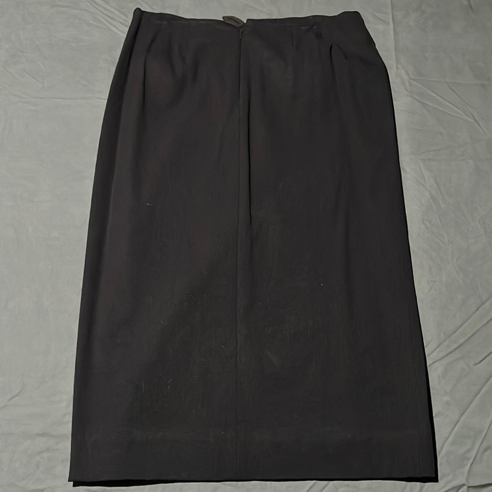 Dana Bachman Navy Blue Pencil Skirt - SIZE PETITE/SMALL